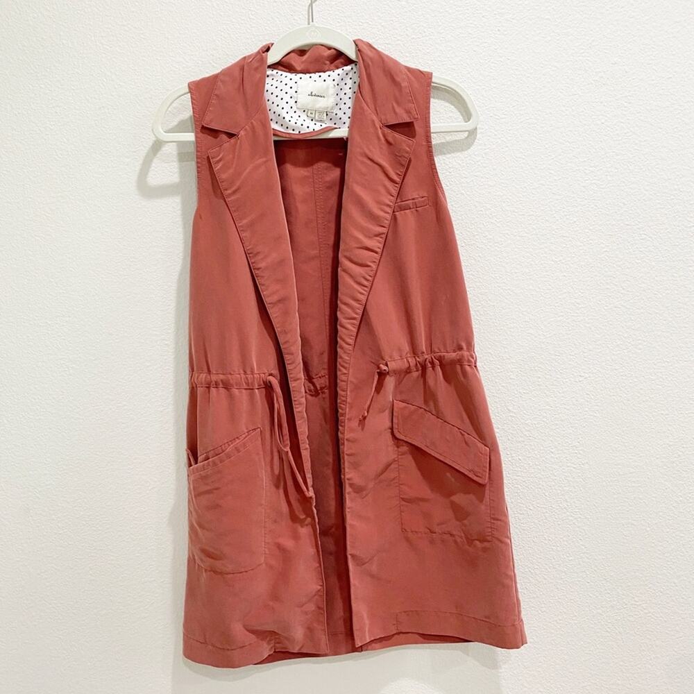 Anthropologie Elevenses Old Town Vest Xs